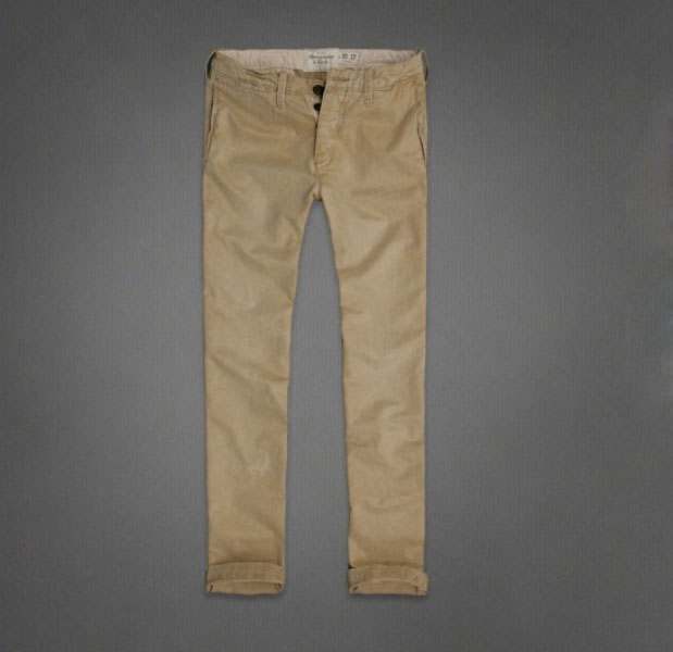Abercrombie Fitch Hombres Chinos Pantalones AF7416
